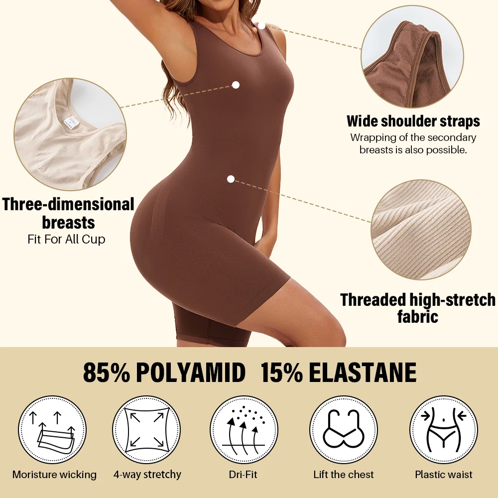 Wide-Strap Seamless Bodysuit - Image 4