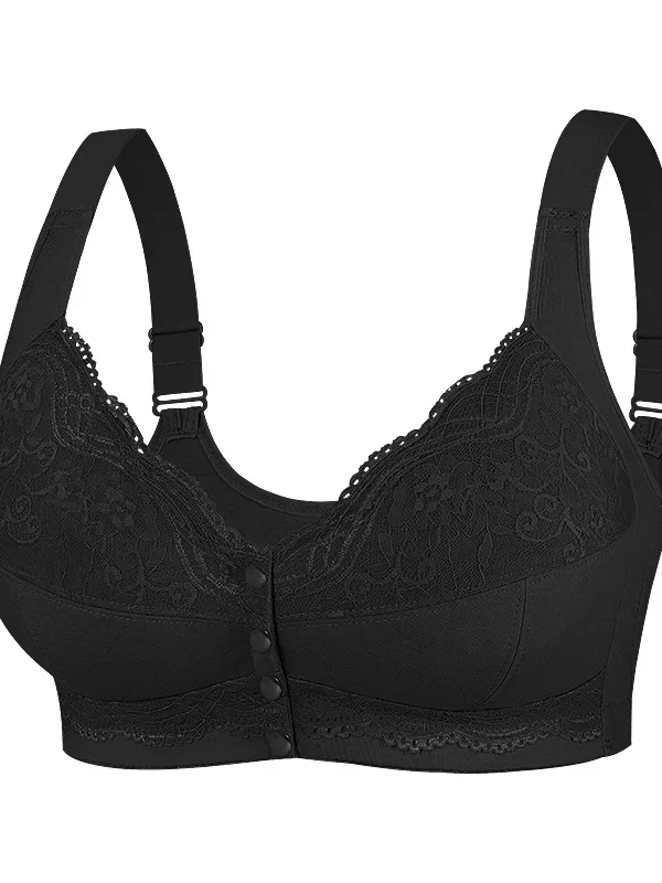 Wire-Free Front-Close Bra