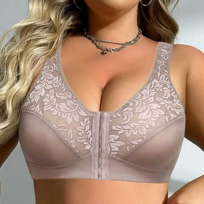 Seven-Hook Front-Close Bra - Image 3